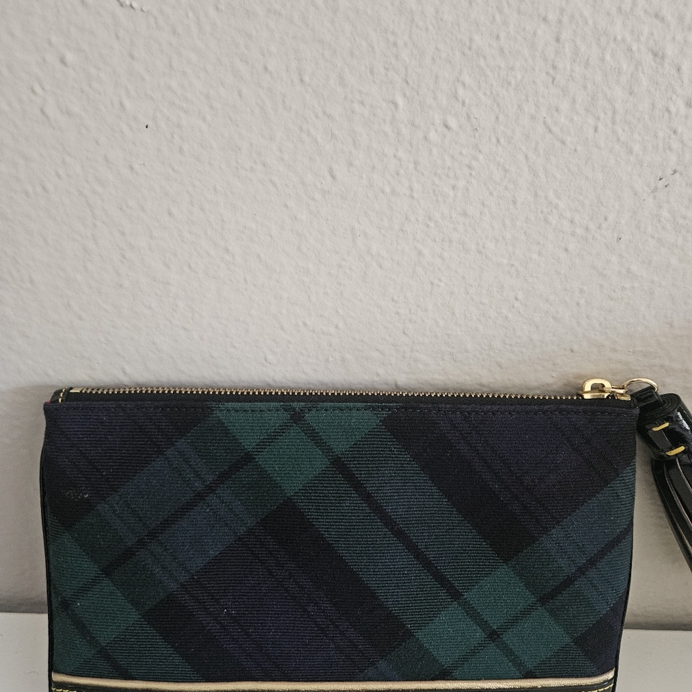 Dooney & Bourke Plaid Pouch - Picture 2 of 7